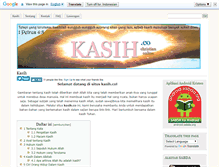 Tablet Screenshot of kasih.co